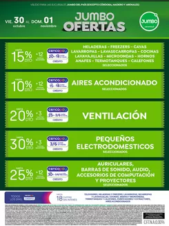 Catálogo Jumbo | Ofertas Electro y Hogar | 2026-10-30T00:00:00.000Z - 2026-11-01T00:00:00.000Z