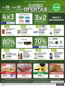 Catálogo Jumbo en El Parque | Ofertas Córdoba | 2026-10-29T00:00:00.000Z - 2026-11-01T00:00:00.000Z