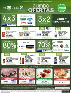 Catálogo Jumbo en El Parque | Ofertas Salta Tucumán | 2026-10-29T00:00:00.000Z - 2026-11-01T00:00:00.000Z