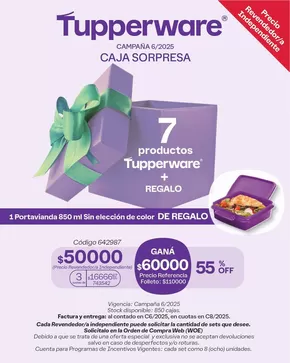 Catálogo Tupperware en Buenos Aires | Ofertas principales para todos los clientes | 2025-06-01T00:00:00.000Z - 2025-08-31T00:00:00.000Z