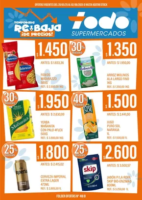 Catálogo Supermercados Todo en El Bolsón | PDF para WEB 418 B | 2025-05-28T00:00:00.000Z - 2025-12-31T00:00:00.000Z