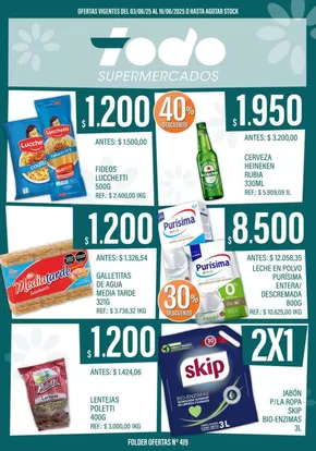 Catálogo Supermercados Todo en El Bolsón | PDF para WEB 419 | 2025-06-11T00:00:00.000Z - 2025-12-31T00:00:00.000Z