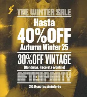 Hasta 40% off