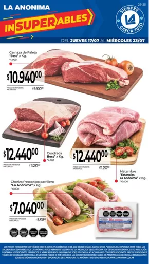 Catálogo La Anonima | Excelente oferta para todos los clientes | 2025-07-17T00:00:00.000Z - 2025-07-23T00:00:00.000Z