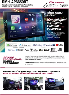 Catálogo Pioneer en Buenos Aires | DMH_AP6650BT-reduced | 2025-07-17T00:00:00.000Z - 2025-07-31T00:00:00.000Z