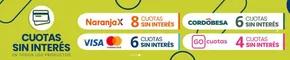 6 y 8 cuotas sin interes!!