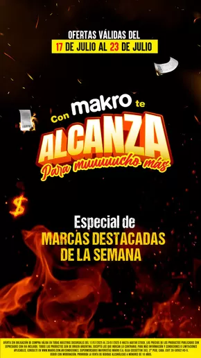 Catálogo Makro | Ofertas Especiales | 2025-07-17T00:00:00.000Z - 2025-07-23T00:00:00.000Z