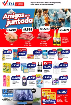 Catálogo Supermayorista Vital | Gran variedad de ofertas | 2025-07-18T00:00:00.000Z - 2025-07-20T00:00:00.000Z