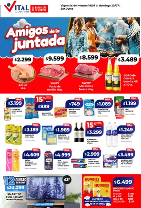 Catálogo Supermayorista Vital en Buenos Aires | Gangas exclusivas | 2025-07-18T00:00:00.000Z - 2025-07-20T00:00:00.000Z