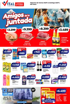 Catálogo Supermayorista Vital | Gangas exclusivas | 2025-07-18T00:00:00.000Z - 2025-07-20T00:00:00.000Z