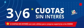 3 y 6 cuotas sin interes!!