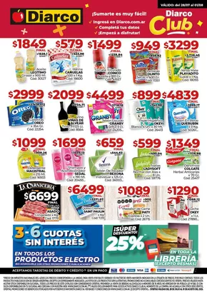 Catálogo Diarco | Diarco Ofertas Interior | 2025-07-28T00:00:00.000Z - 2025-08-01T00:00:00.000Z