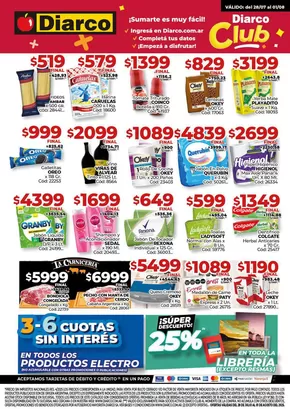 Catálogo Diarco | Diarco Ofertas Gba | 2025-07-28T00:00:00.000Z - 2025-08-01T00:00:00.000Z
