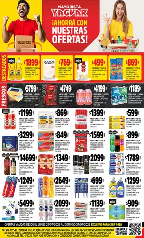 Catálogo Supermercados Yaguar | Ofertas Supermercados Yaguar | 2025-07-28T00:00:00.000Z - 2025-08-02T00:00:00.000Z