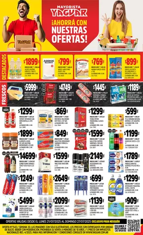 Catálogo Supermercados Yaguar en San Salvador (Jujuy) | Grandes descuentos en productos seleccionados | 2025-07-28T00:00:00.000Z - 2025-08-02T00:00:00.000Z