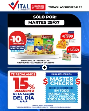 Catálogo Supermayorista Vital en Santa Fe | SOLO POR | 2025-07-29T00:00:00.000Z - 2025-08-07T00:00:00.000Z
