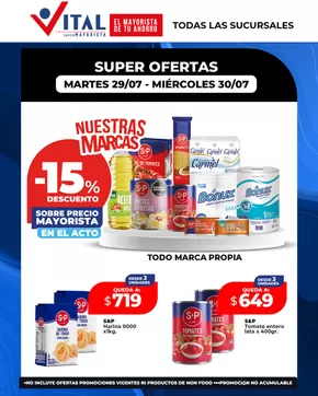 Catálogo Supermayorista Vital en Buenos Aires | Super ofertas | | 2025-07-29T00:00:00.000Z - 2025-07-30T00:00:00.000Z