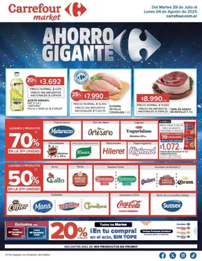 Catálogo Carrefour Market en Colón (Entre Ríos) | Carrefour Market 29 Julio | 2025-07-29T00:00:00.000Z - 2025-08-04T00:00:00.000Z