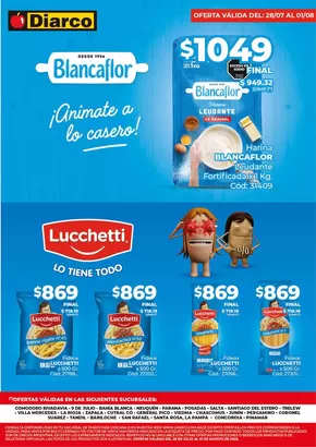 Catálogo Diarco en Paraná | Diarco Especial AlmacÉn | 2025-07-28T00:00:00.000Z - 2025-08-01T00:00:00.000Z