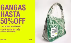 Gangas! Hasta 50% off