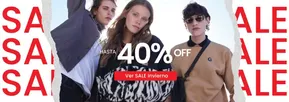 Hasta 40% off