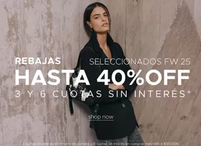 Hasta 40% off