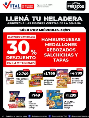 Catálogo Supermayorista Vital en Buenos Aires | Llená tu heladera | | 2025-07-30T00:00:00.000Z - 2025-07-30T00:00:00.000Z