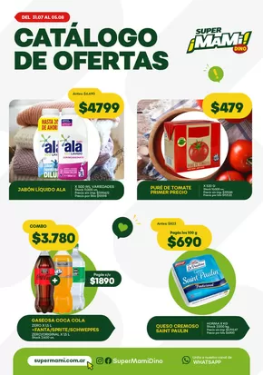 Catálogo Super Mami en Colón (Entre Ríos) | Catálogo de ofertas | 2025-07-31T00:00:00.000Z - 2025-08-05T00:00:00.000Z