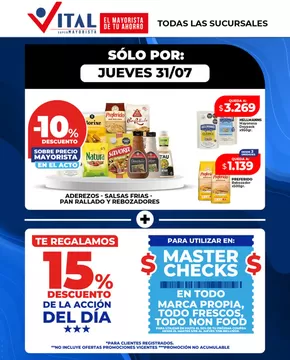 Catálogo Supermayorista Vital en Quilmes | SOLO POR | 2025-07-31T00:00:00.000Z - 2025-08-07T00:00:00.000Z