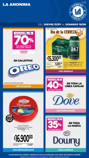 Catálogo La Anonima en Capitán Bermúdez | Insuperables | 2025-07-31T00:00:00.000Z - 2025-08-10T00:00:00.000Z