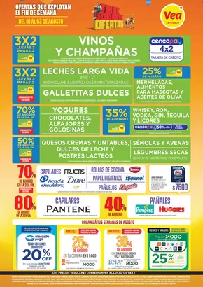 Catálogo Supermercados Vea en Las Heras (Mendoza) | Gran variedad de ofertas | 2025-08-01T00:00:00.000Z - 2025-08-03T00:00:00.000Z