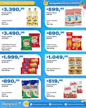 Catálogo Supermercados Damesco en Martín Coronado | Ofertas y promociones actuales | 2025-07-31T00:00:00.000Z - 2025-08-03T00:00:00.000Z