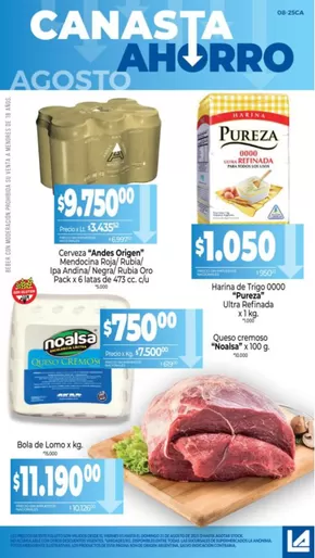 Catálogo La Anonima en Acassuso | Gangas y ofertas actuales | 2025-08-01T00:00:00.000Z - 2025-08-21T00:00:00.000Z