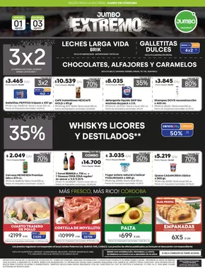 Catálogo Jumbo en Mar de Ajó | Ofertas | Córdoba | 2025-07-31T00:00:00.000Z - 2025-08-03T00:00:00.000Z