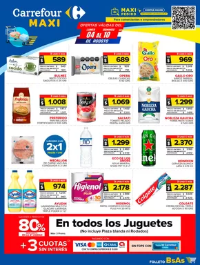 Catálogo Carrefour Maxi en Arequito | OFERTAS SEMANALES | 2025-08-04T00:00:00.000Z - 2025-08-10T00:00:00.000Z