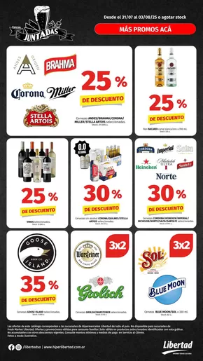 Catálogo Hiper Libertad en Resistencia | Gran variedad de ofertas | 2025-07-31T00:00:00.000Z - 2025-08-03T00:00:00.000Z
