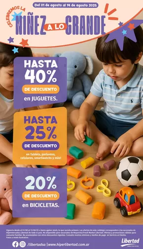 Catálogo Hiper Libertad en Resistencia | Ahorra ahora con nuestras ofertas | 2025-08-01T00:00:00.000Z - 2025-08-13T00:00:00.000Z