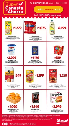 Catálogo Hiper Libertad en Godoy Cruz | Nuevas ofertas para descubrir | 2025-07-31T00:00:00.000Z - 2025-08-03T00:00:00.000Z