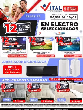 Catálogo Supermayorista Vital en Santa Fe | Ofertas principales y descuentos | 2025-04-08T00:00:00.000Z - 2025-10-08T00:00:00.000Z