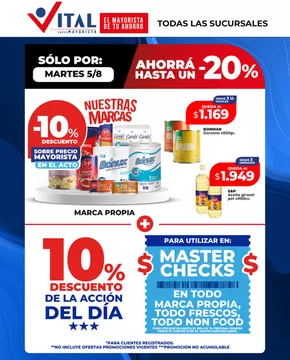 Catálogo Supermayorista Vital en Vicente López | Gran variedad de ofertas | 2025-08-12T00:00:00.000Z - 2025-08-14T00:00:00.000Z