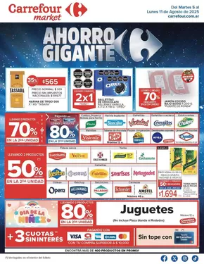 Catálogo Carrefour Market en General Alvear (Mendoza) | Ofertas principales para todos los clientes | 2025-08-05T00:00:00.000Z - 2025-08-12T00:00:00.000Z