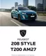 Catálogo Peugeot en Sarandí | Peugeot Nuevo 208 style | 2026-09-21T00:00:00.000Z - 2026-10-05T00:00:00.000Z