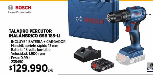 Taladro percutor Bosch