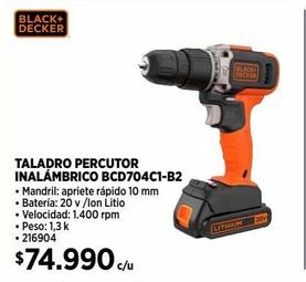 Taladro percutor Black & Decker