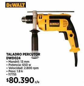 Taladro percutor Dewalt