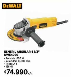 Esmeril Dewalt