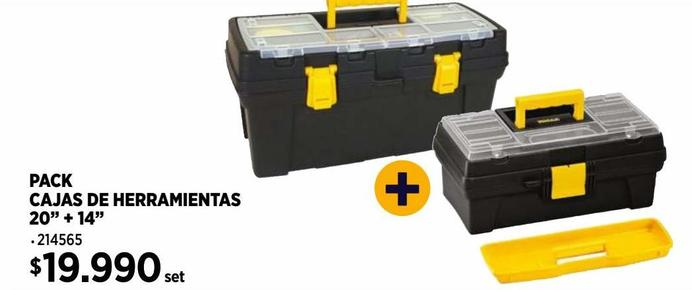 Pack caja de herramientas