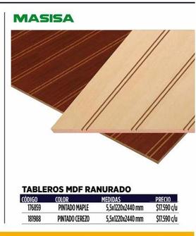 Tableros MDF