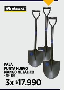 Pala punta huevo Plasmet