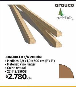 Junquillo 1/4rodón